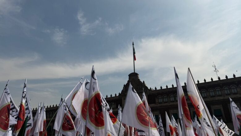 Apoya CATEM a la presidenta Claudia Sheinbaum Pardo desde el Zócalo: gesto de unidad en la conmemoración de la 4T: Pedro Haces