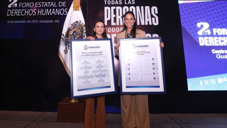 Reafirma Gobernadora Libia Dennise Garcia Muñoz Ledo, compromiso con los derechos humanos de todas las personas