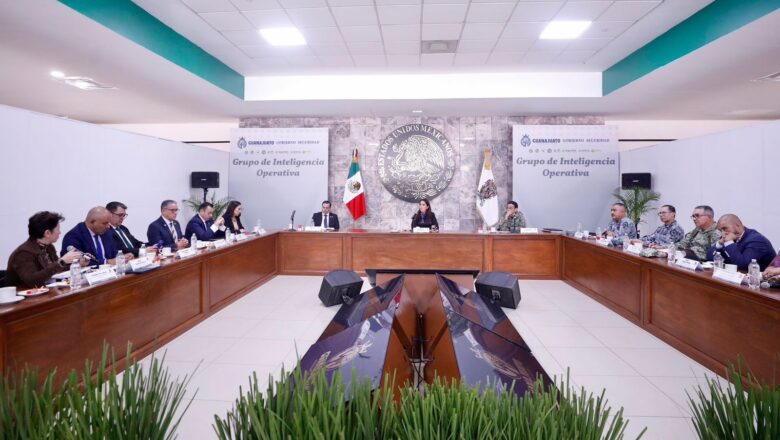 Refuerzan coordinación en seguridad: Grupo de Inteligencia Operativa acuerda acciones con el Municipio de Irapuato: Libia Dennise Garcia