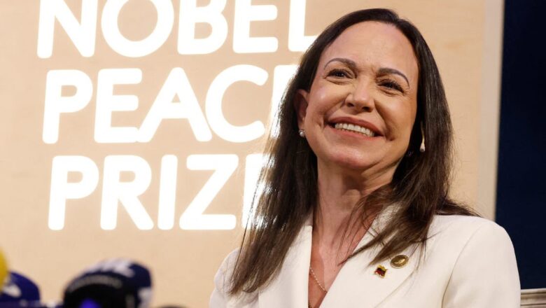 Alejandro Moreno arremete contra Morena y celebra el Nobel de la Paz a María Corina Machado