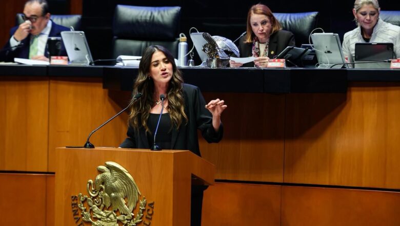 Con esta ley de aguas criminalizan a los productores, pero Morena abraza a los verdaderos criminales:  Paloma Sánchez