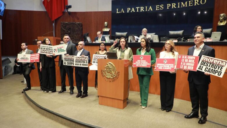 Morena traiciona al campo y utiliza el agua como arma política: PRI