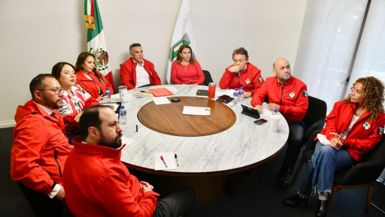Encabeza Alejandro Moreno reunión de evaluación con dirigencias estatales del PRI