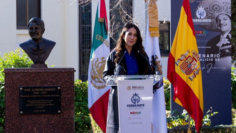 La Gobernadora de la Gente Libia Dennise García Muñoz Ledo presentó la nueva marca turística y proyecta a Guanajuato desde Madrid