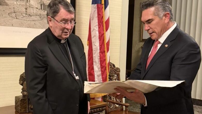 Alejandro Moreno destaca en Washington la labor de la Iglesia Católica y del Papa León XIV en favor de los más desprotegidos