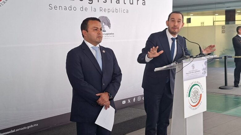 Presentan iniciativa de Reforma Electoral senadores Marko Cortés y Raymundo Bolaños; apuestan por una democracia más representativa