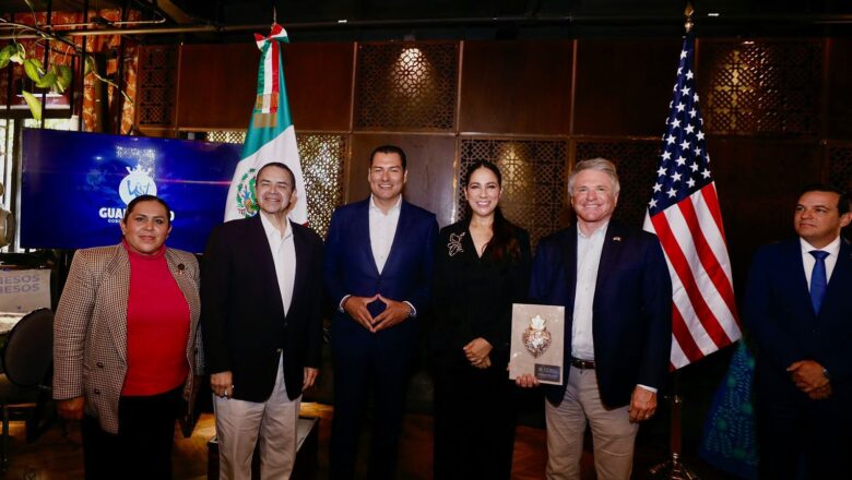 Consolidan Guanajuato y Delegación del Congreso de EUA cooperación estratégica bilateral:  Libia Dennise García