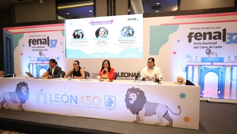 La literatura y las artes nos hacen mejores personas: Ale Gutiérrez presenta la Fenal 37 en el marco de los 450 años de León