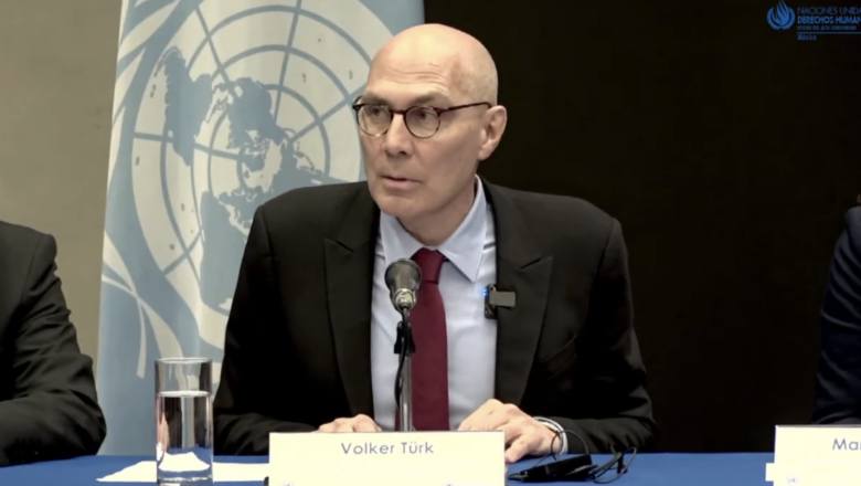 Las desapariciones en México son una herida abierta afirmo el Alto Comisionado de la ONU Volker Türk