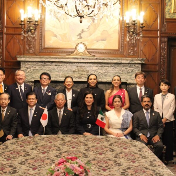 Kenia López Rabadán fortalece la relación México-Japón y destaca el regreso de una presencia internacional responsable