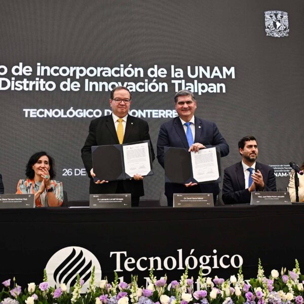 UNAM y Tecnológico de Monterrey impulsan el futuro de la innovación colaborativa desde Distrito Tlalpan