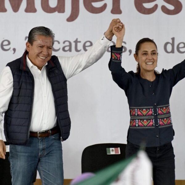 Sheinbaum reconoce a David Monreal y refrenda compromiso con el bienestar y la soberanía en Zacatecas