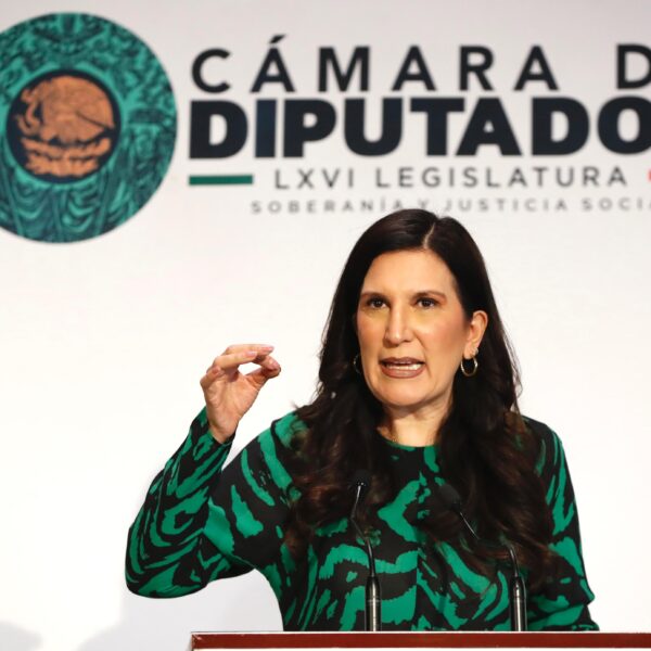Kenia López Rabadán llama a reconstruir la relación entre México y EU con un mensaje contundente de legalidad
