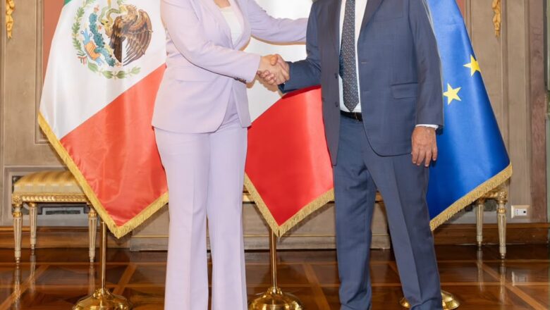 Kenia López Rabadán reconoce ante el Presidente del Senado italiano el liderazgo de Giorgia Meloni y la importancia de la paridad en la vida pública