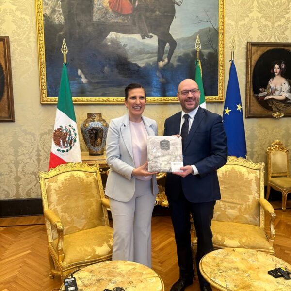 Kenia López Rabadán fortalece la cooperación con Italia para impulsar la seguridad y la diplomacia parlamentaria