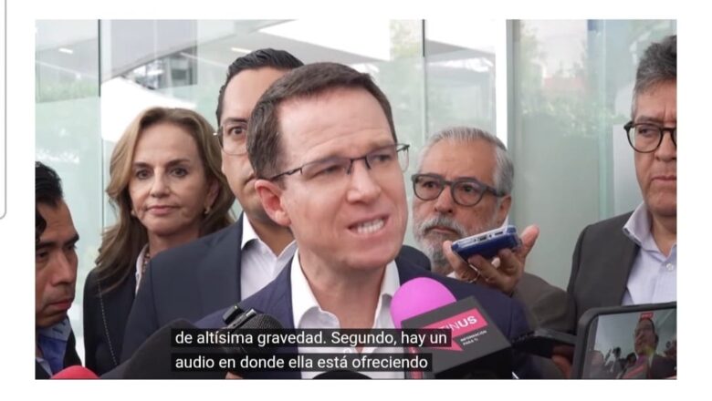 Ricardo Anaya exige investigar por traición a la patria a Marina del Pilar y acusa encubrimiento desde el Gobierno federal