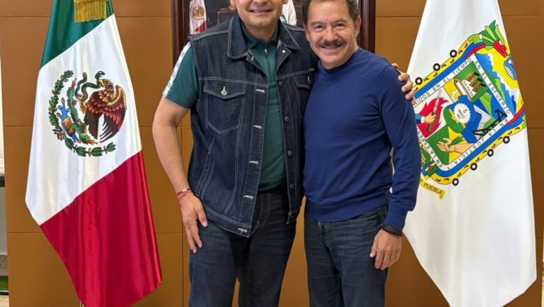 Alejandro Armenta e Ignacio Mier fortalecen alianza por el futuro de Puebla