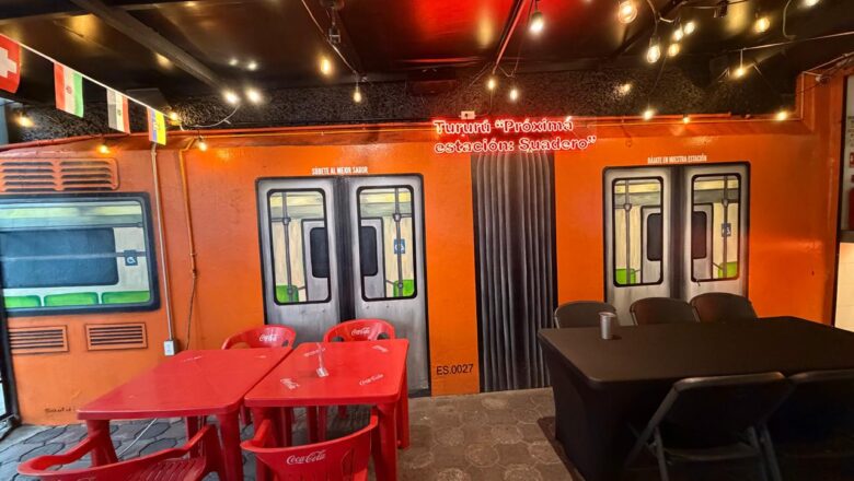 ¡Tururú! Próxima estación: Suadero, la taquería inspirada en el Metro de la CDMX