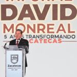 5 años transformando Zacatecas: David Monreal consolida la paz, el bienestar y el progreso