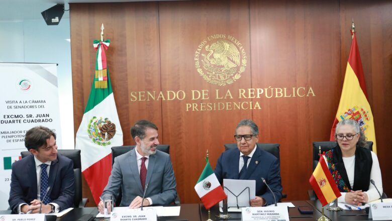 Relación México-España debe ser permanente, sólida y cercana: Higinio Martínez