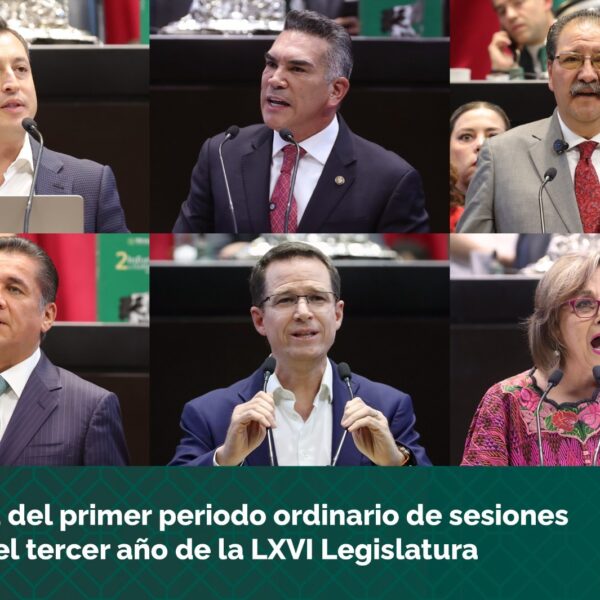 Fijan grupos parlamentarios postura sobre inicio del primer periodo de sesiones del tercer año de la LXVI Legislatura